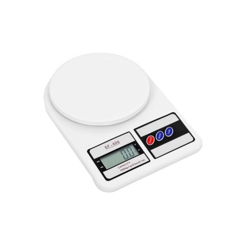 BALANZA DIGITAL DE COCINA SF-400 Blanco