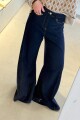 Pantalón Wide XL Corderoy Azul