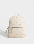 Mochilas Urbanas Estampados Mochila De Cuerina Flores - Estampado Flores