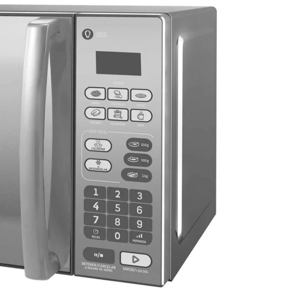 Microondas Digital 20L Inox - Modelo CMS20SF25Z - Consul Microondas Digital 20L Inox - Modelo CMS20SF25Z - Consul