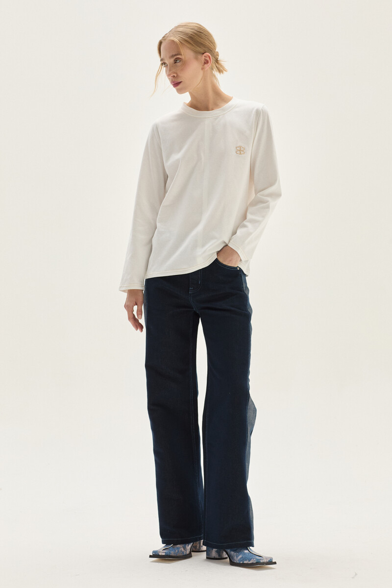 Remera Marigold Blanco