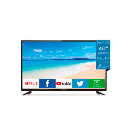 Televisor Smart Tv 40" Full Hd Smartlife Sl-tv40fhdnx Unica