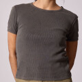 TOP CASSEY DIXIE Gris Oscuro