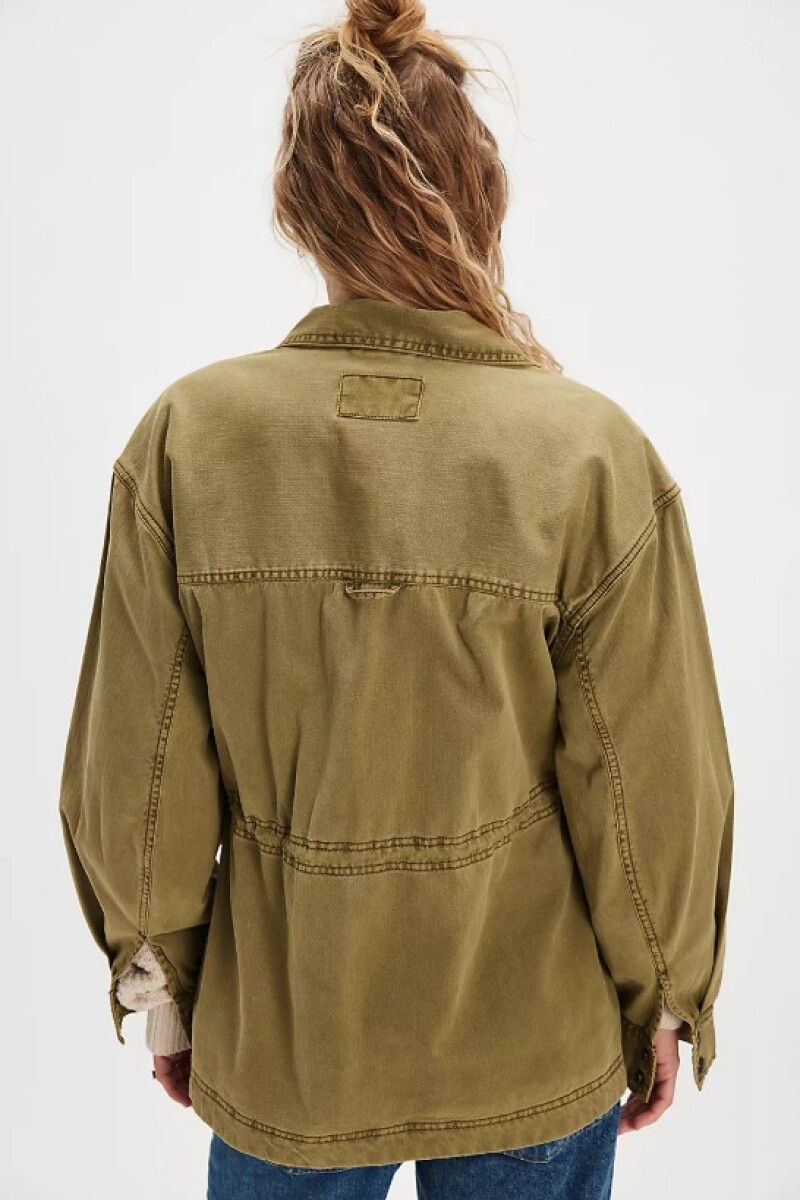 CHAQUETA UTILITY ARYA Verde
