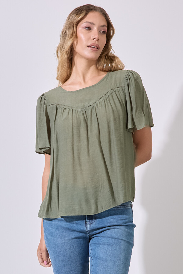 Blusa Puntilla VERDE