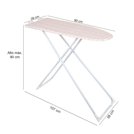 Tabla de Planchar Mor Bela Flor Plegable c/ 3 Niveles Altura Tabla De Planchar Mor Bela Flor Plegable C/ 3 Niveles Altura