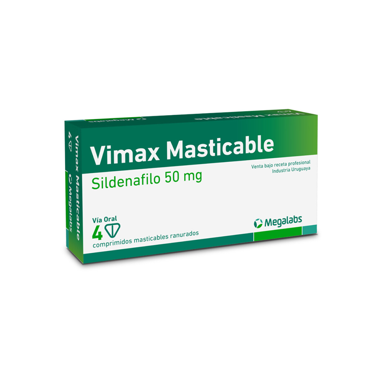 Vimax Masticable 50 Mg. 4 Comp. 