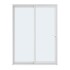 Ventana de PVC Blanco 200 X 200 Puerta Corrediza Aislante Ventana de PVC Blanco 200 X 200 Puerta Corrediza Aislante