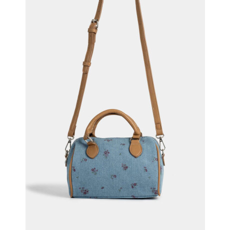 Cartera Bowling Azul Celeste