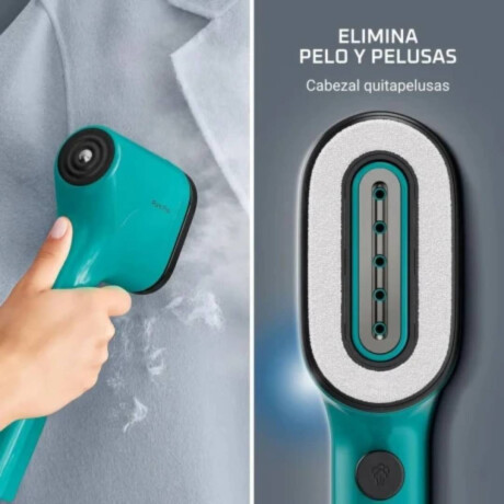 Plancha A Vapor Vertical Rowenta Vaporizador Ropa Pure Pop Color Verde