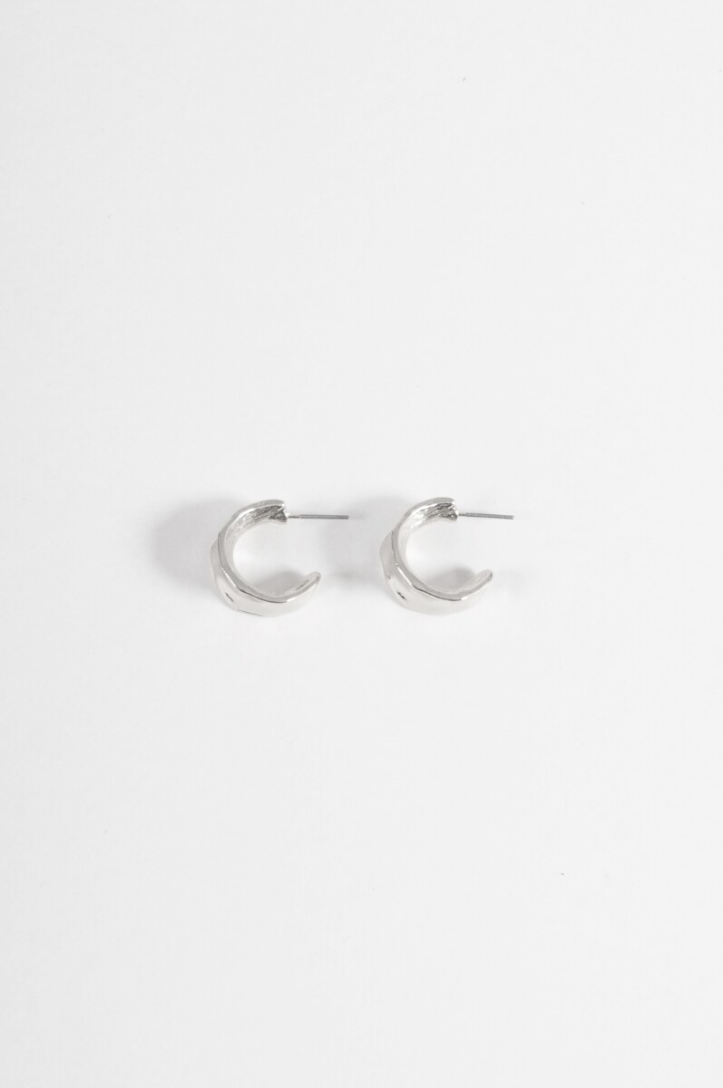 Aros texture - plateado 