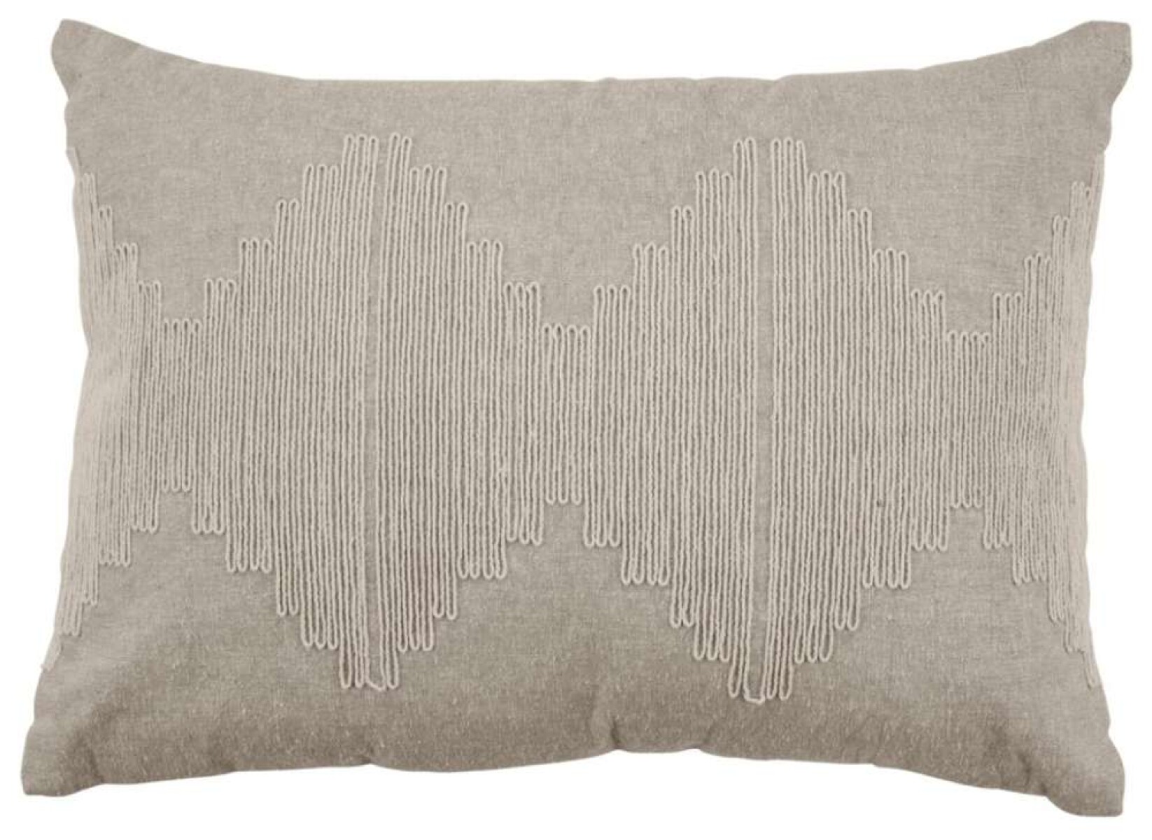 Almohadon Hibiscus 35X50 - Beige/Marron 