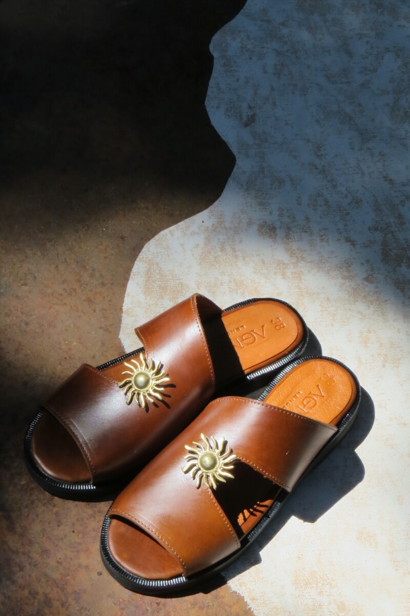 Sun Sandals Camel