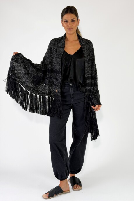 PASHMINA SAMOA Negro