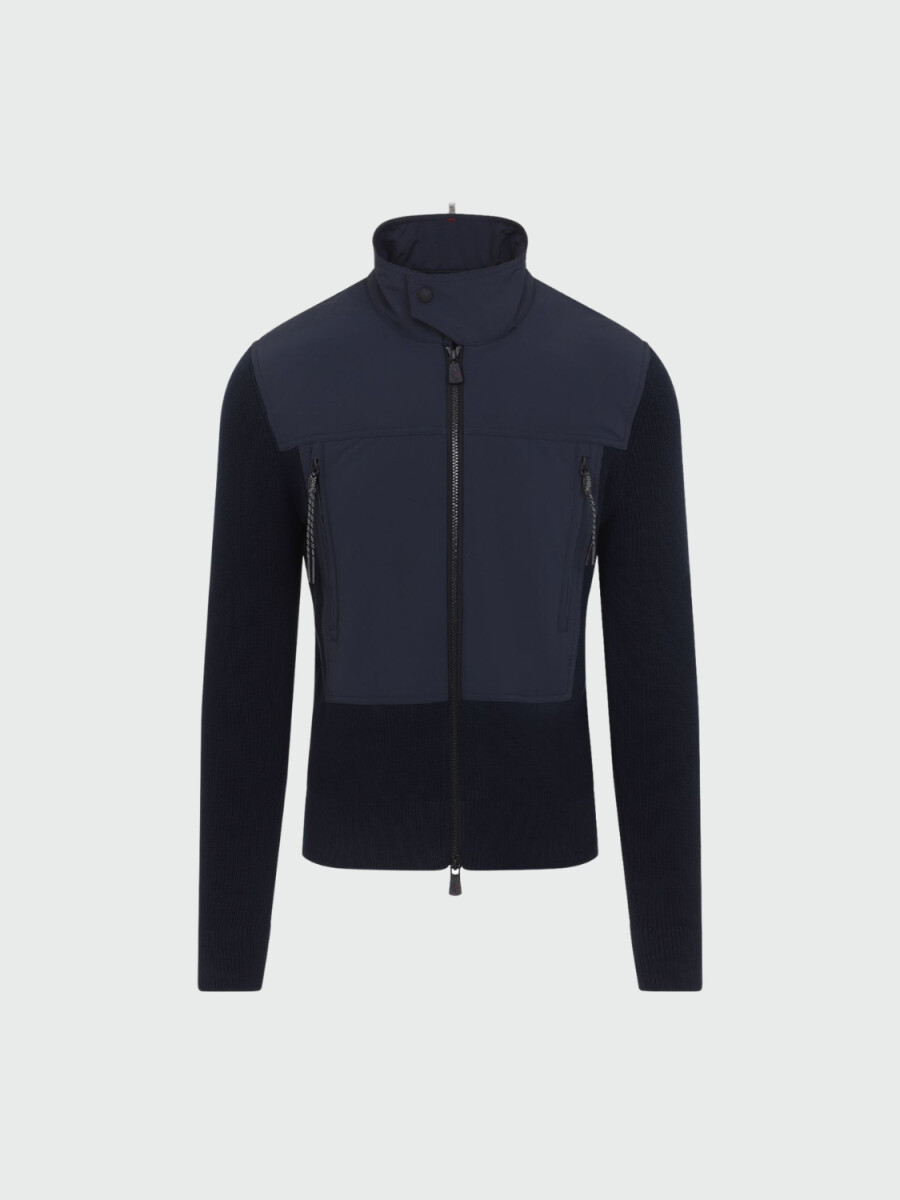 MONCLER - Cárdigan Acolchado de Algodón 