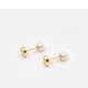 Abridores Perlas 3.50 a 4 Mm en Oro 18 K Abridores Perlas 3.50 a 4 Mm en Oro 18 K