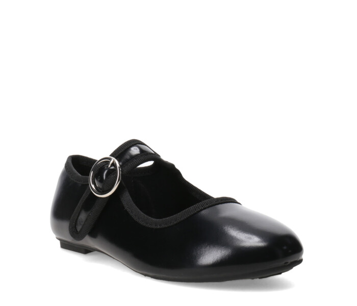 Ballerina ANIAK de terciopelo Black pu