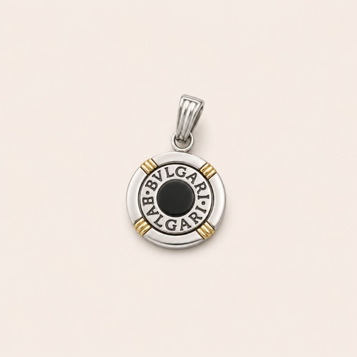 Medalla Bulgari - Plata y Oro 