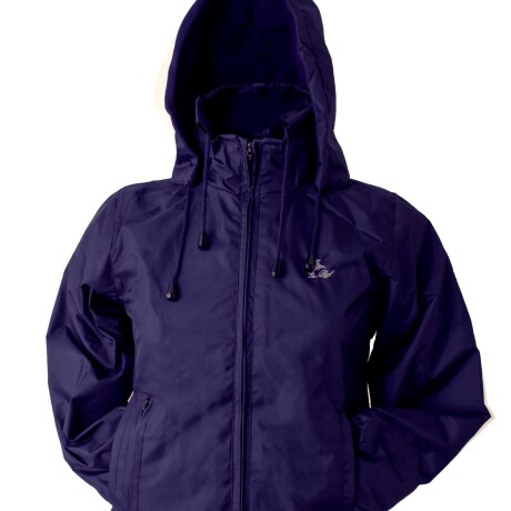 Campera Taslon de NIño Azul