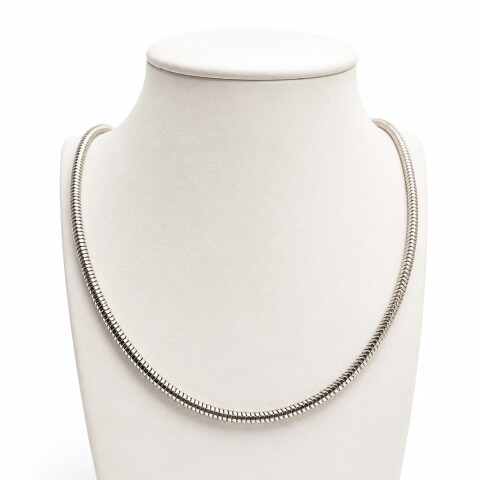 Cadena Omega plata Cadena Omega plata