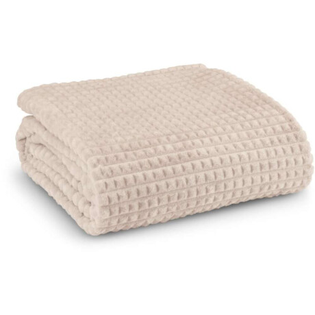 Manta HAGTORN fleece 140x200 beige Beige