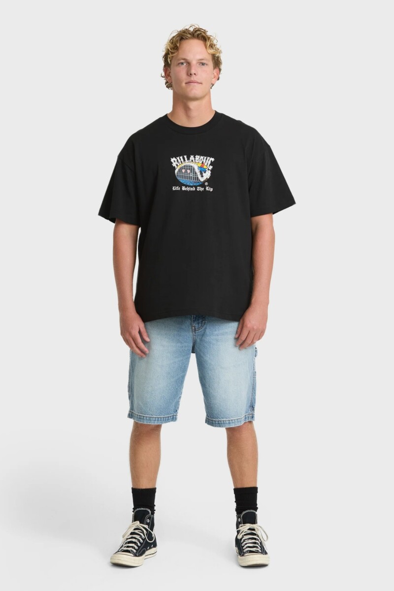 REMERA BEHIND THE LIP OG SS J-negro