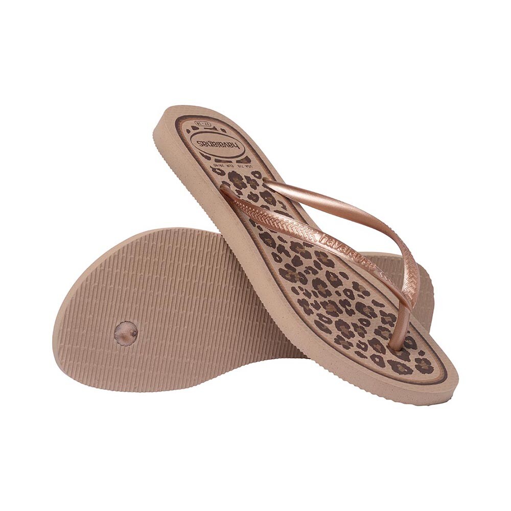 Sandalias Havaianas Slim Animals Mujer Rose Gold/Rose Gold