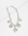 Collares Cortos Con Dijes Collar Corto Con Dijes - Plateado Rodio