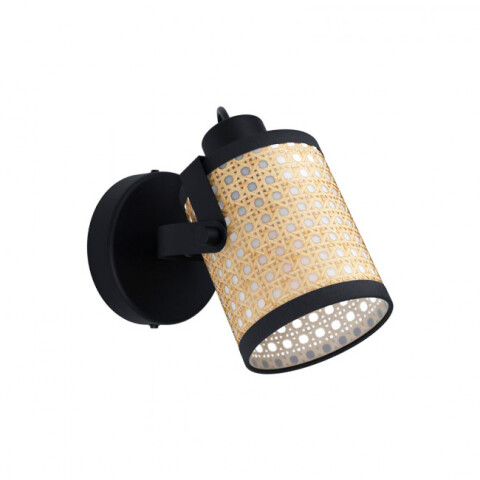 Spot móvil pantalla símil ratán E27 RUSCOMB EG3364