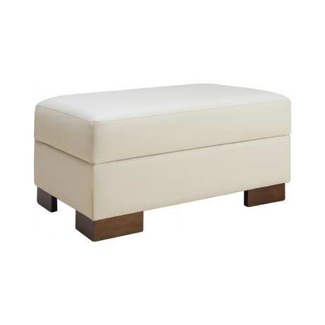 PUFF CUERO-100-NATURAL NATURAL-BEIGE NANDA CREMA