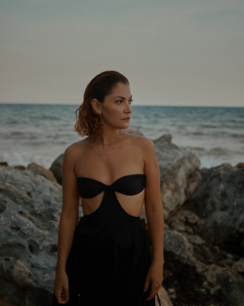 vestido telaviv Negro