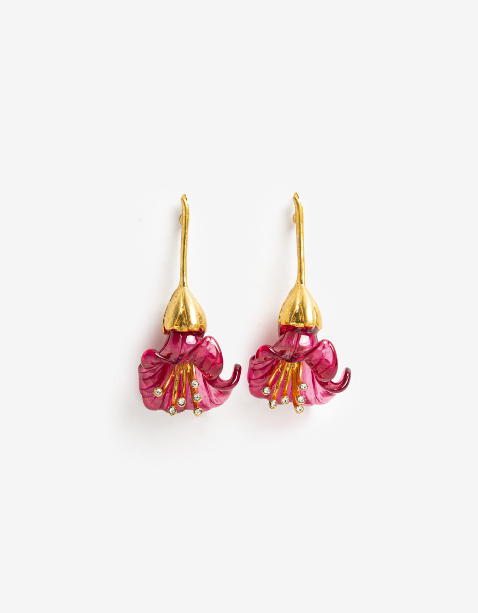 Aros Colgantes Largos, Dia De La Primavera 