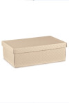 Caja + tapa easy 45,5x32x15 - 37534 - MATELASSE NUDO Caja + tapa easy 45,5x32x15 - 37534 - MATELASSE NUDO