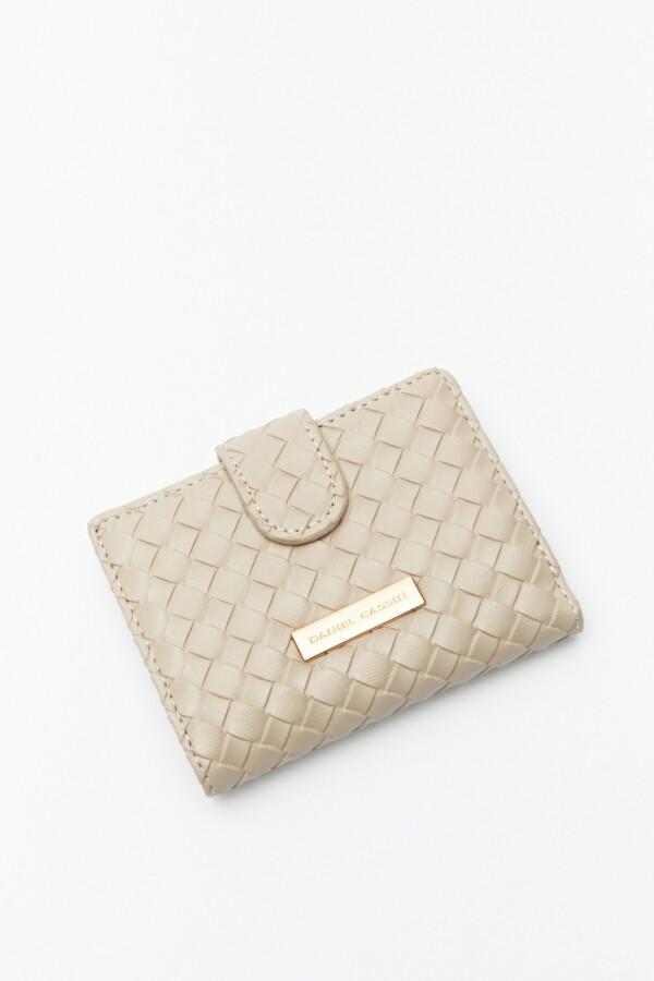 BILLETERA AMBOR Beige