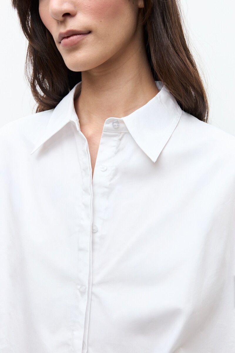 Camisa oversized blanco