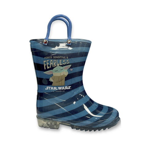 Botas de Lluvia Infantiles Baby Yoda Talle 24 al 29 U