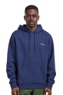 HOODED SCRIPT EMBROIDERY SWEAT Azul
