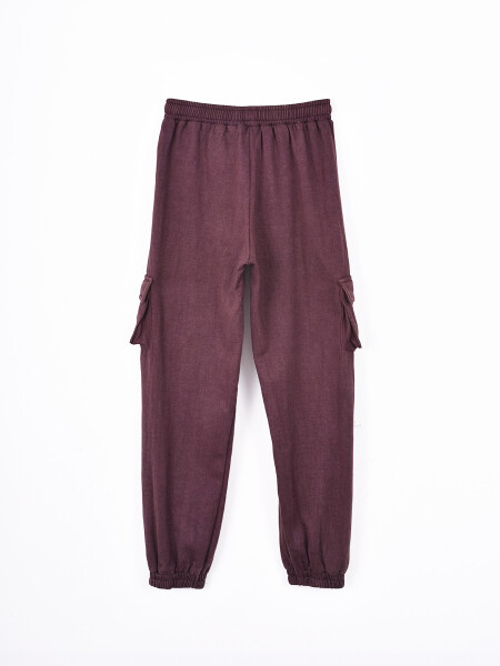 PANTALÓN LEYRE ROSA OSCURO