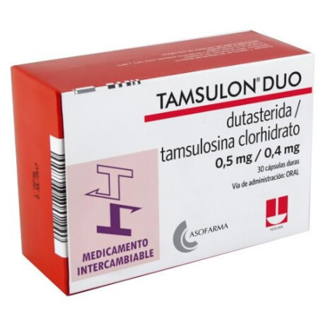 Tamsulon Duo x30 Cápsulas – Alfa bloqueante urinario Tamsulon Duo x30 Cápsulas – Alfa bloqueante urinario