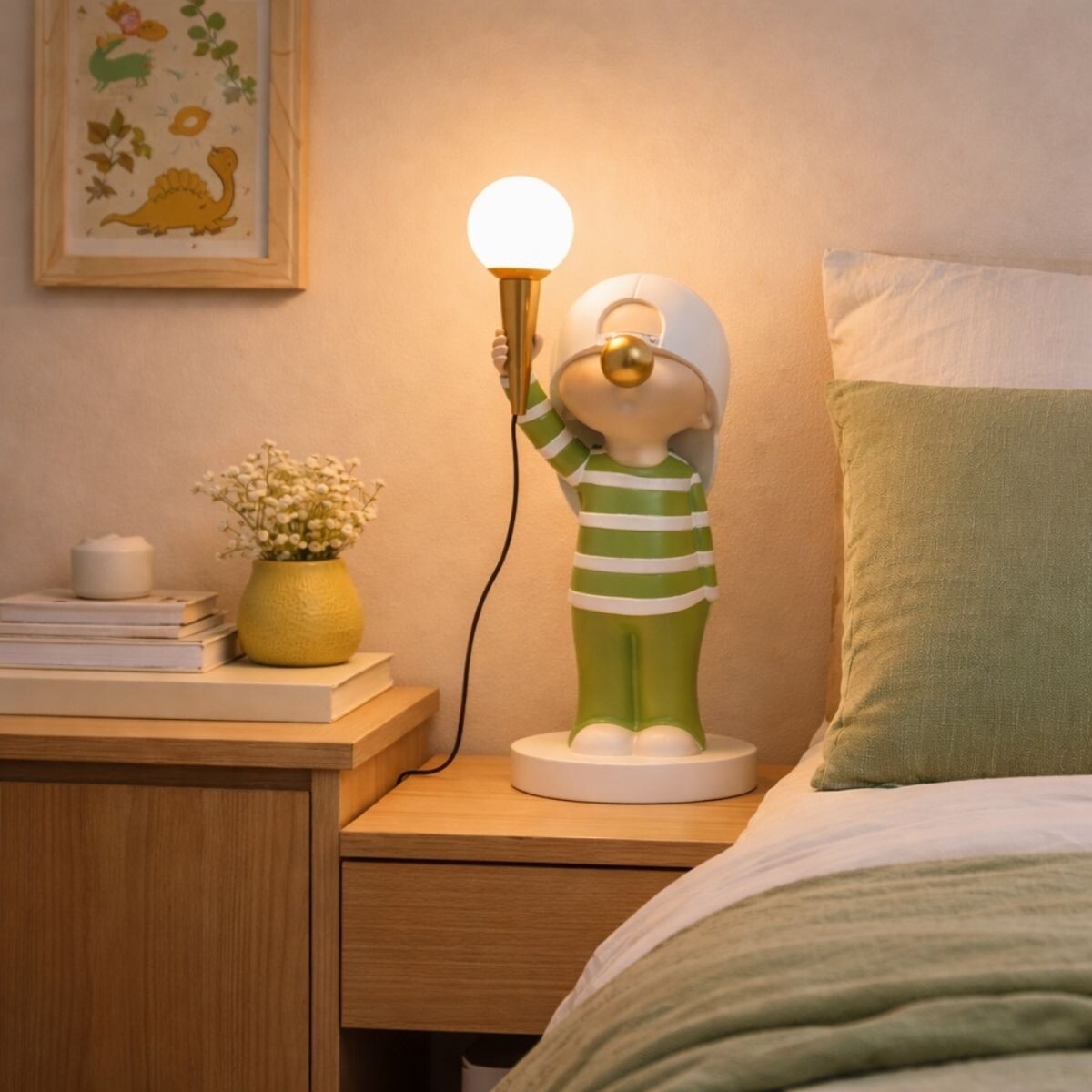 LUMINARIA DE MESA BUBBLE BOY Verde 