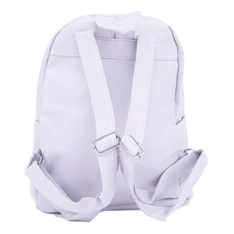 Mochila Canva Bali con diseño fresco y casual Blanco