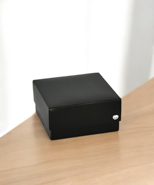 Caja laminada 04 - 12x12x6 cm NEGRO