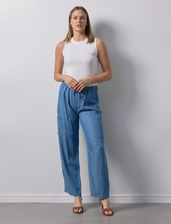 Pantalon Lyocell JEAN