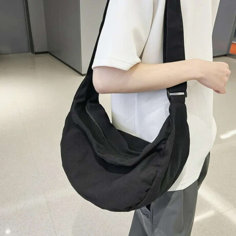 Bolso Bandolera Cruzado – Liviano y Cómodo Negro