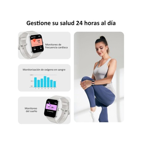 Reloj Inteligente Smartwatch Deportivo Blackview R50 gris