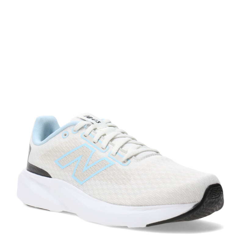 Championes de Mujer New Balance Running 413 Gris - Celeste