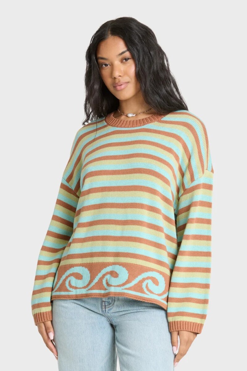 SWEATER BAYSIDE H-marron