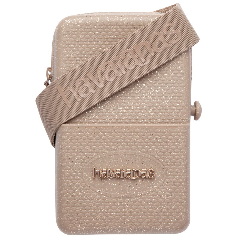 Bolso Havaianas Glitter Beige