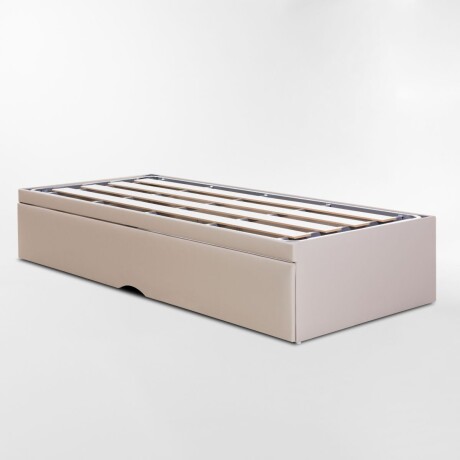 Bicama marinera FLAT Beige - 1 PLAZA