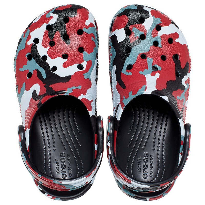 Crocs Classic Camo Kids Rojo